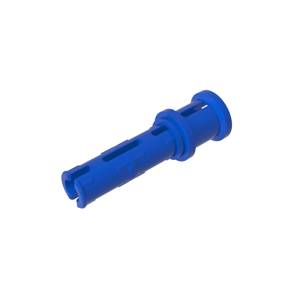 Axe Technic long avec crêtes de friction longitudinales et bague d'arrêt [crête près du bord]-MyGobricksFr