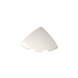 Brique d'angle arrondie, quart de cercle incurvé 3 x 3 x 1-MyGobricksFr