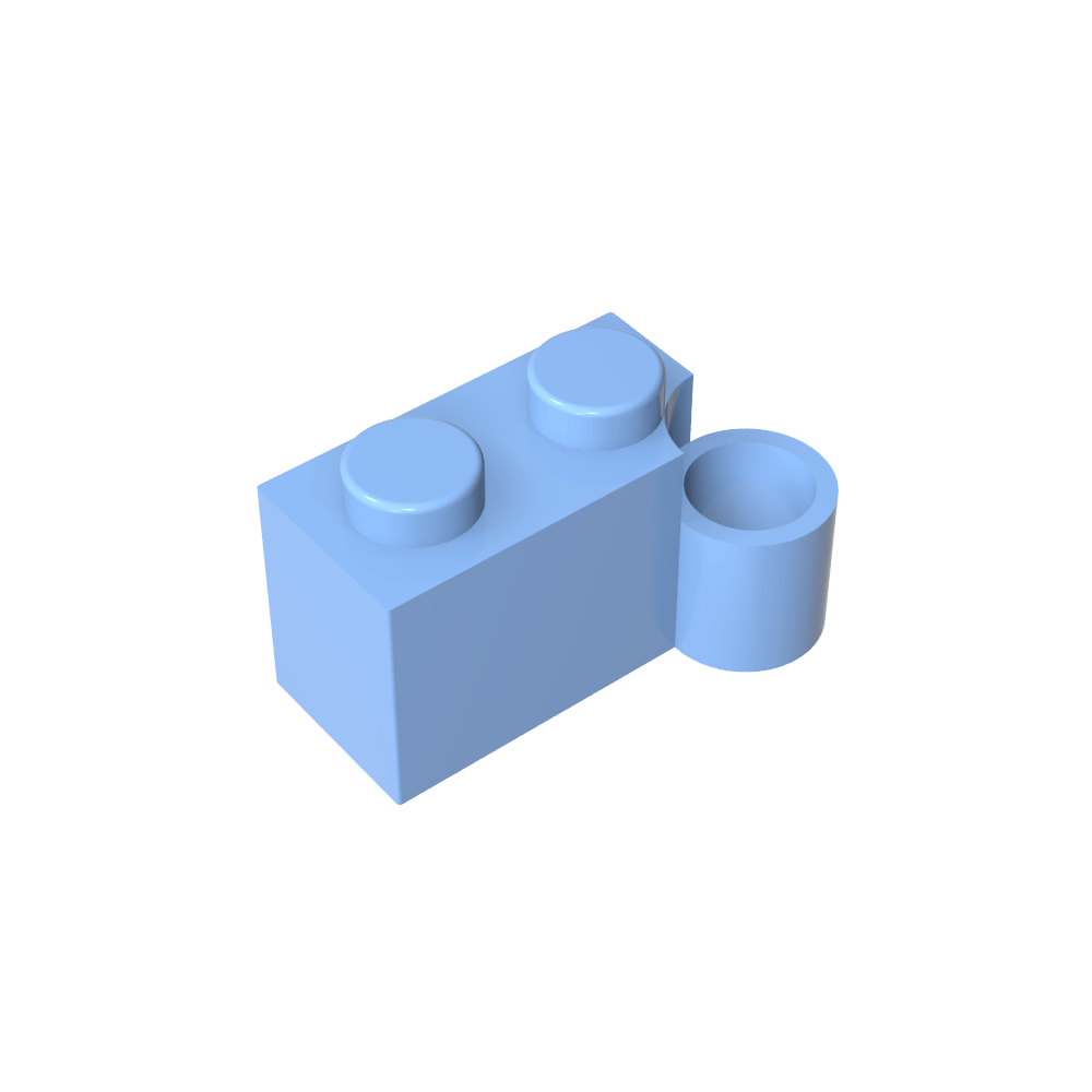 Brique charnière 1 x 4 [Inférieure]-MyGobricksFr