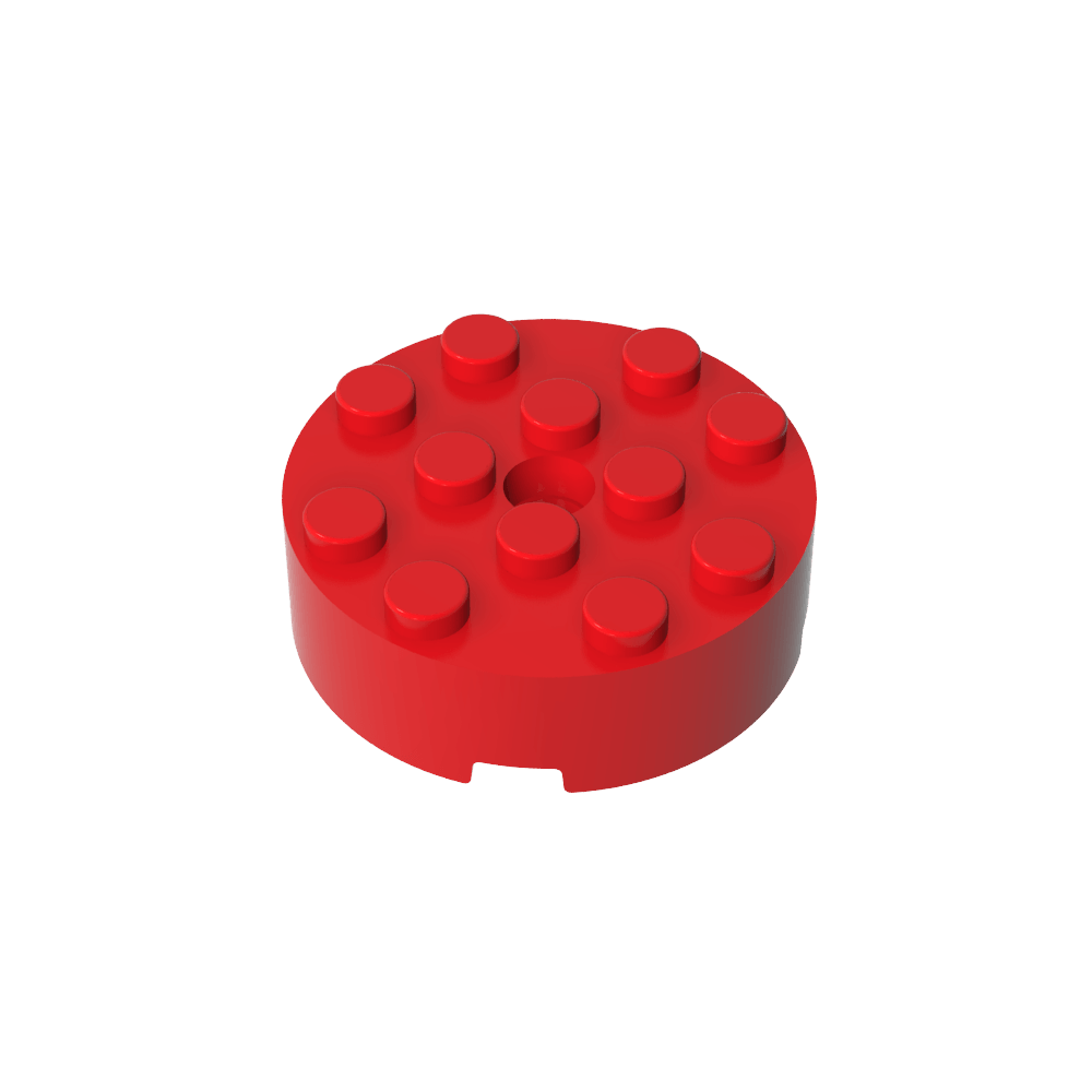 Brique ronde 4 x 4 [Trou central]-MyGobricksFr
