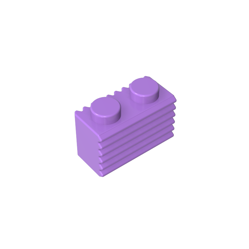 Brique spéciale 1 x 2 avec gril-MyGobricksFr