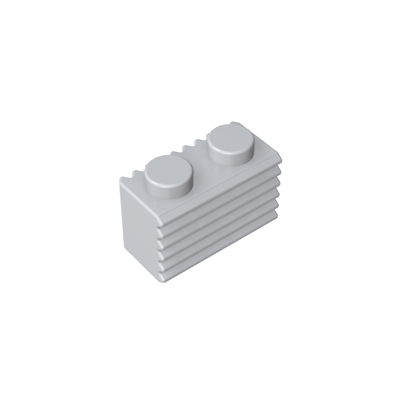 Brique spéciale 1 x 2 avec gril-MyGobricksFr