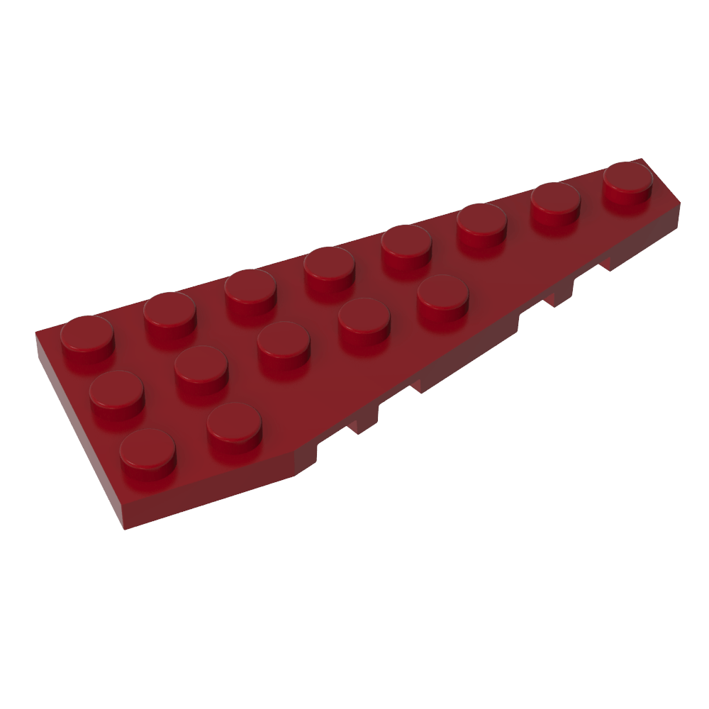 Plaque en coin 8 x 3 droite-MyGobricksFr