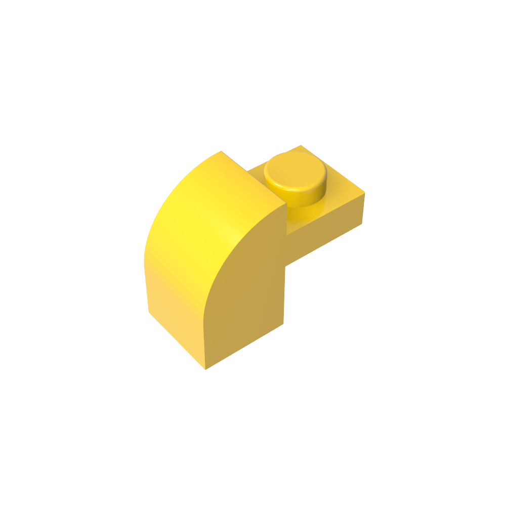 Brique incurvée 1 x 2 x 1 1/3 avec dessus incurvé-MyGobricksFr