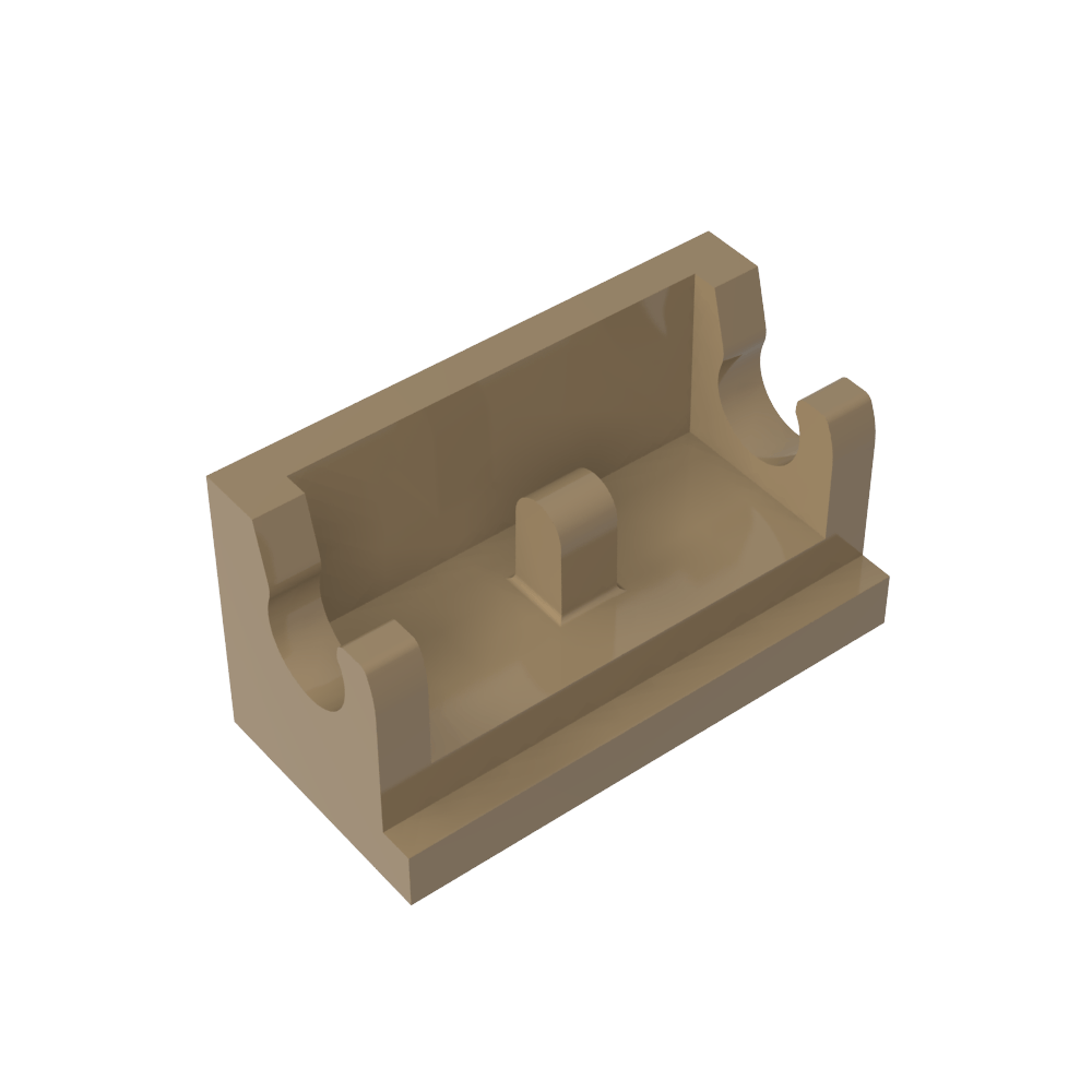 Brique charnière 1 x 2 Base-MyGobricksFr