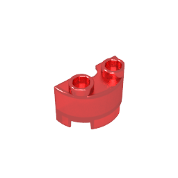 Brique ronde, moitié 1 x 2-MyGobricksFr