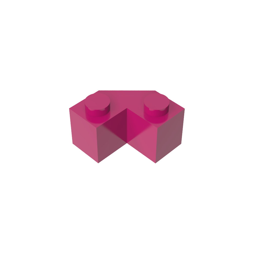 Facette en coin 2 x 2-MyGobricksFr