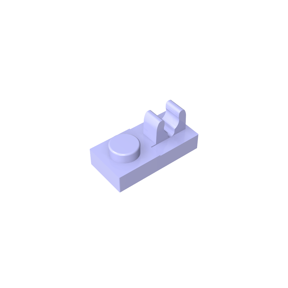 Plaque spéciale 1 x 2 [Clip supérieur]-MyGobricksFr