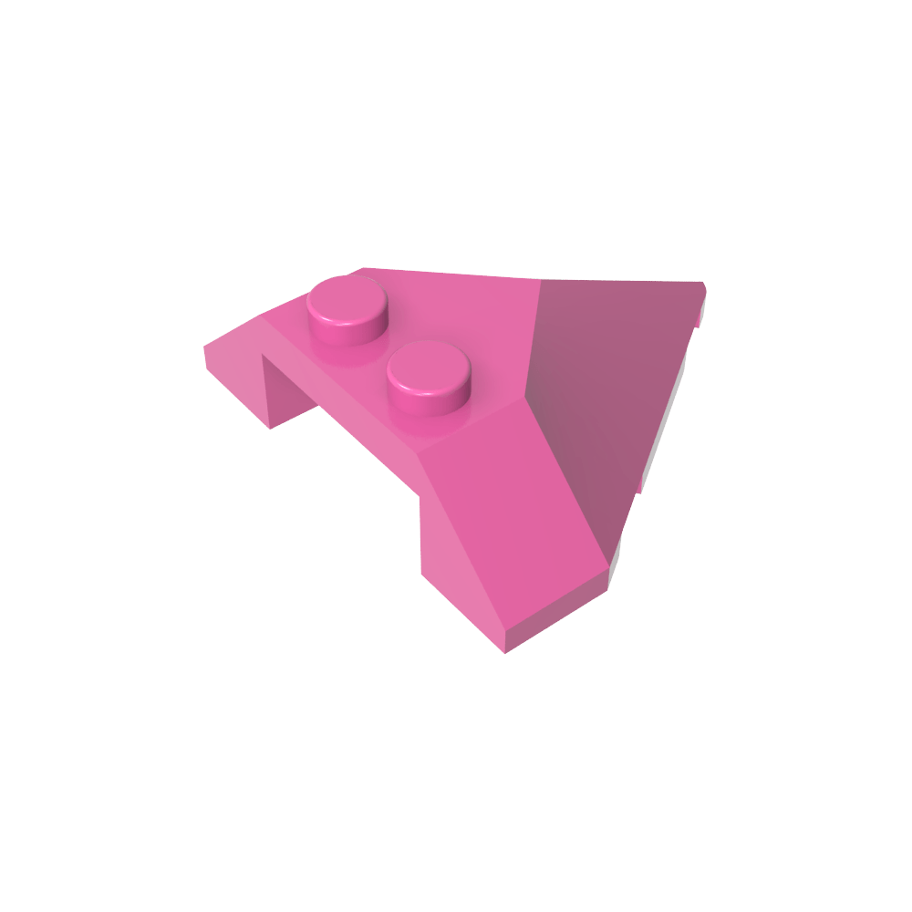 Coin incliné 4 x 4 Pointu-MyGobricksFr