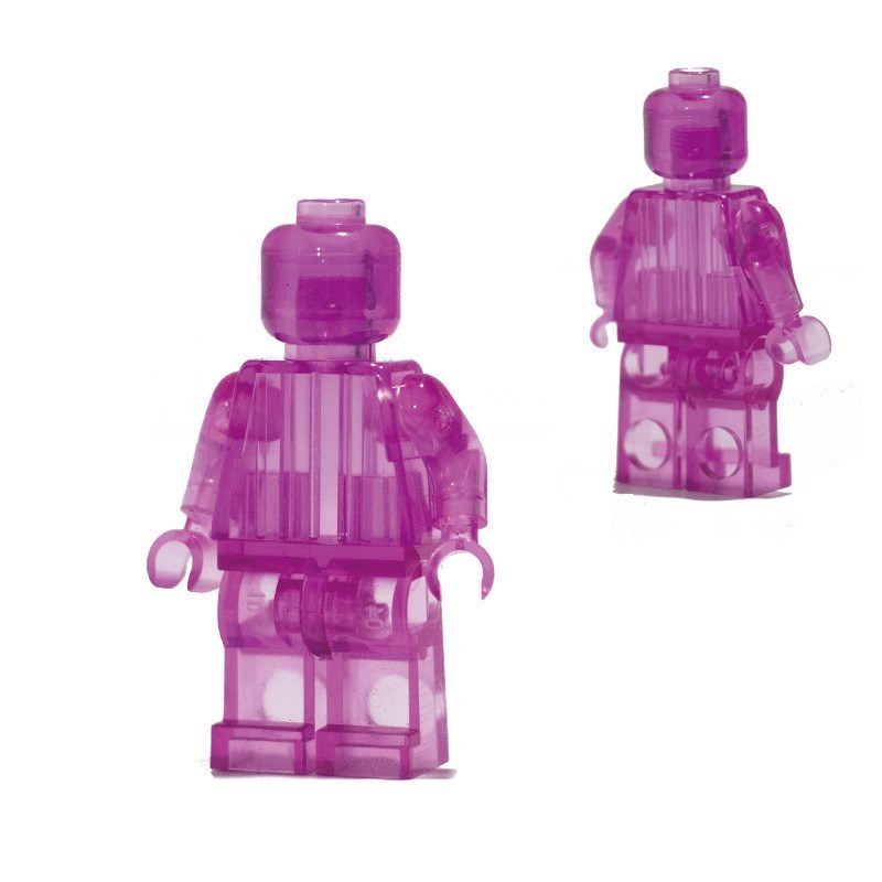 Figurines de blocs de construction de couleur unie, compatibles avec les blocs de construction universels de petite taille et de couleur unie, accessoires de base murale en blocs de construction Trendy Moc (Multi-Création).