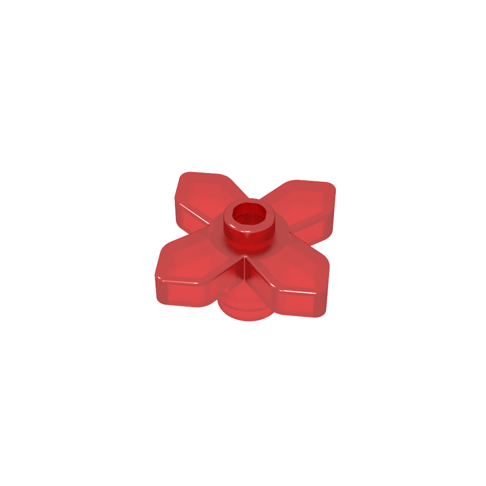 Plante, Fleur 2 x 2 Feuilles - Angulaire-MyGobricksFr