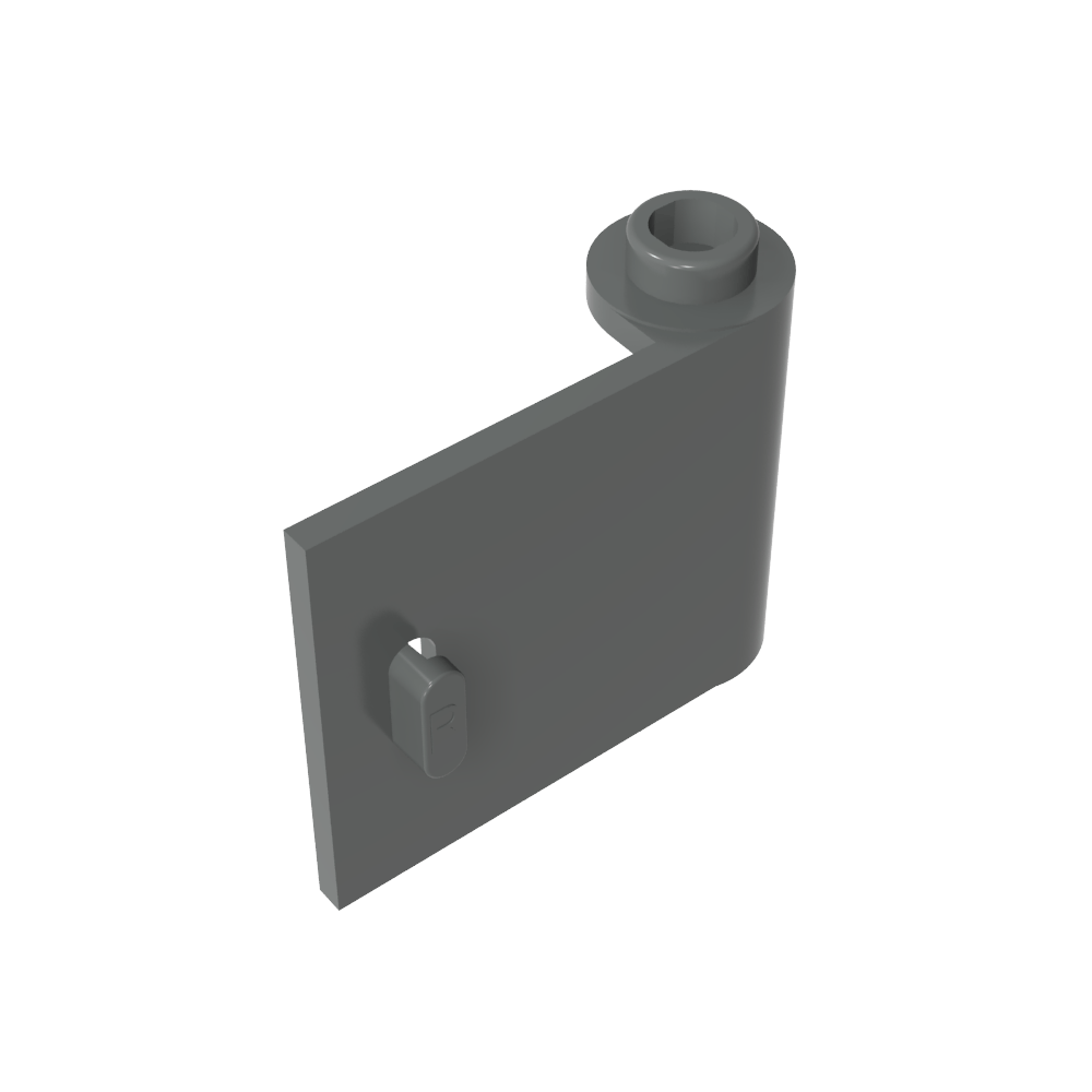 Porte 1 x 3 x 2 Droite - Ouverture entre les charnières supérieure et inférieure-MyGobricksFr