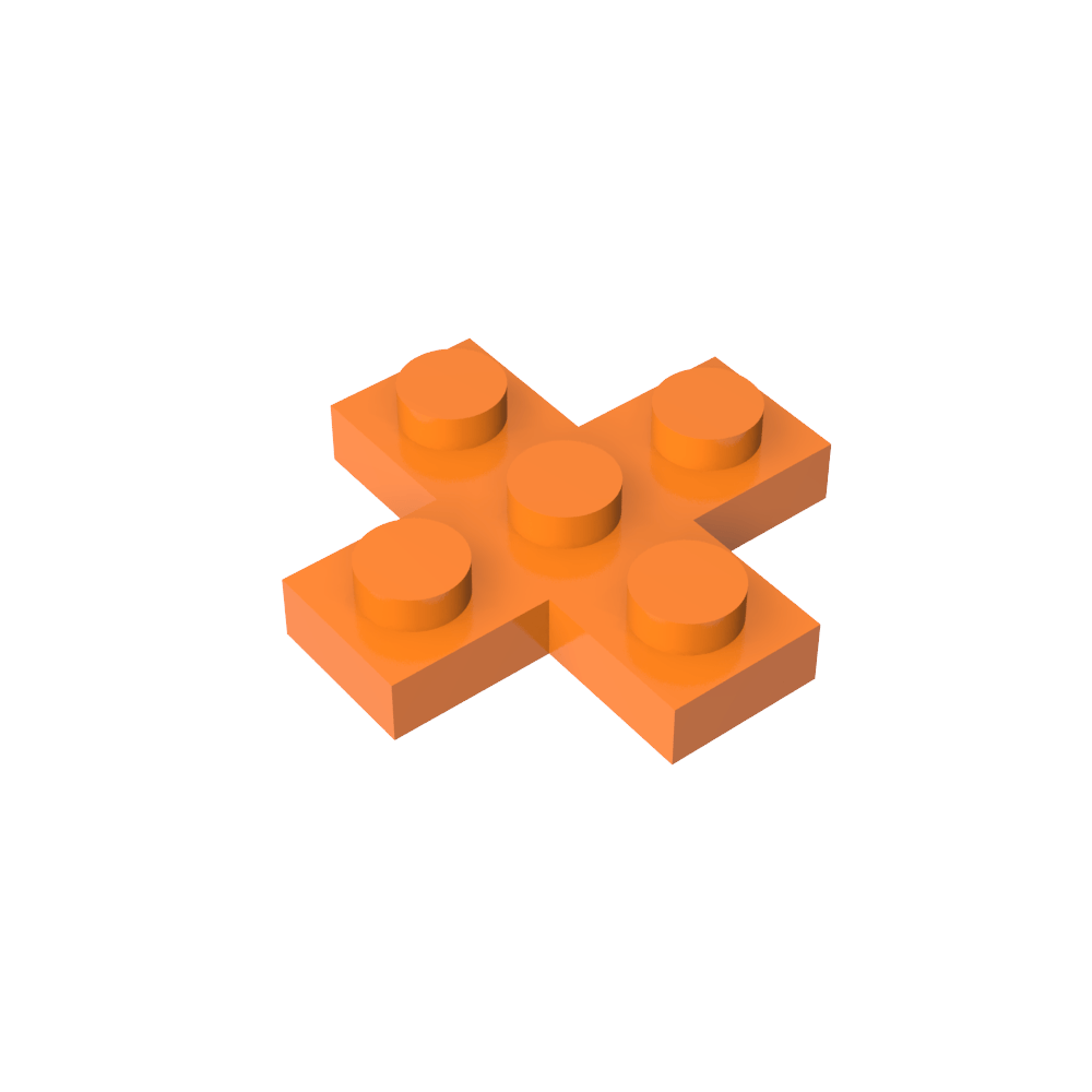 Plaque 3 x 3 Croix-MyGobricksFr