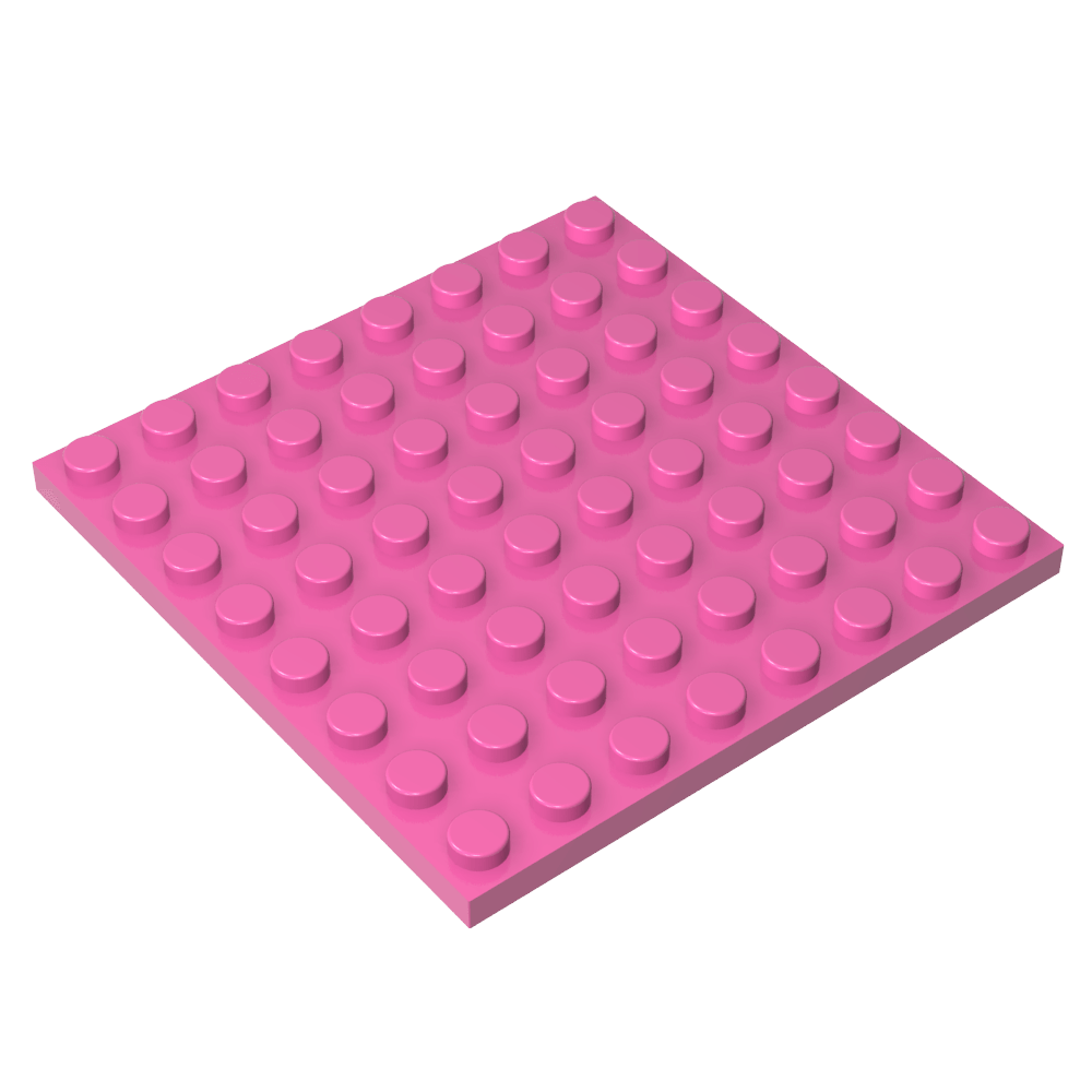 Assiette 8 x 8-MyGobricksFr