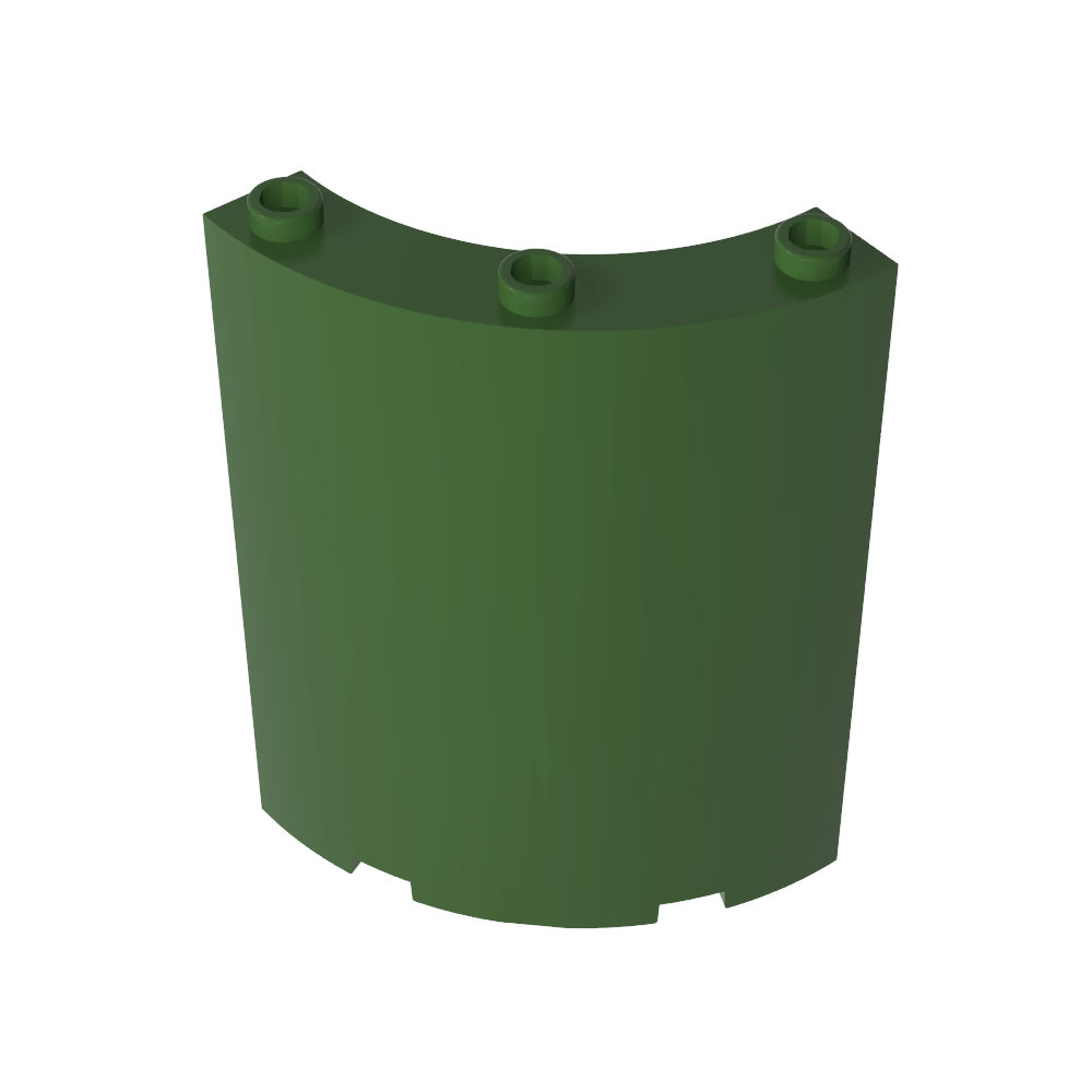 Panneau 4 x 4 x 6 Quart de cylindre-MyGobricksFr