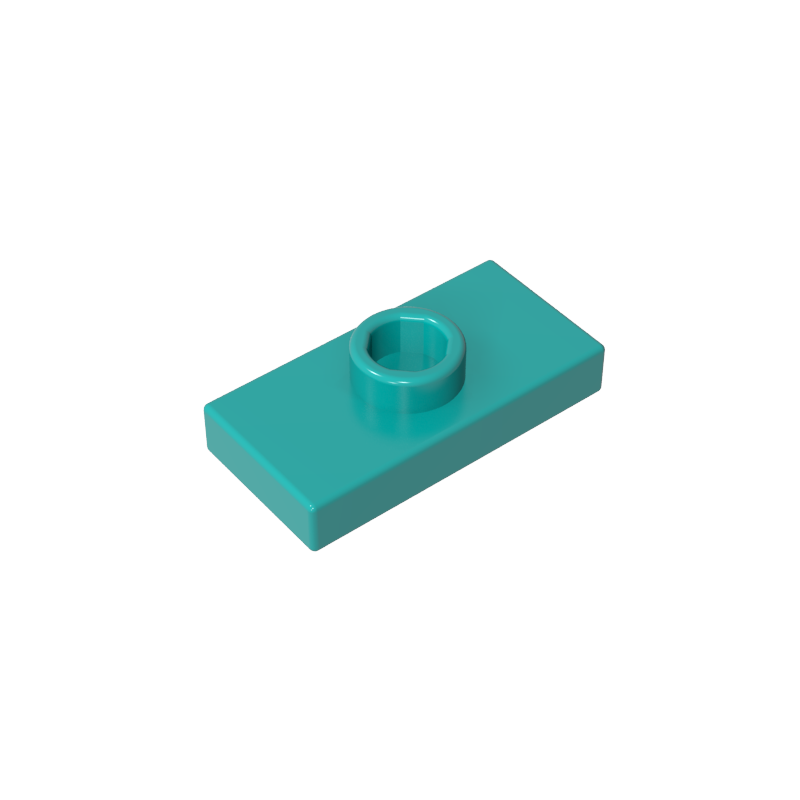 Plaque 1x2 avec une protubérance, convertisseur deux à un