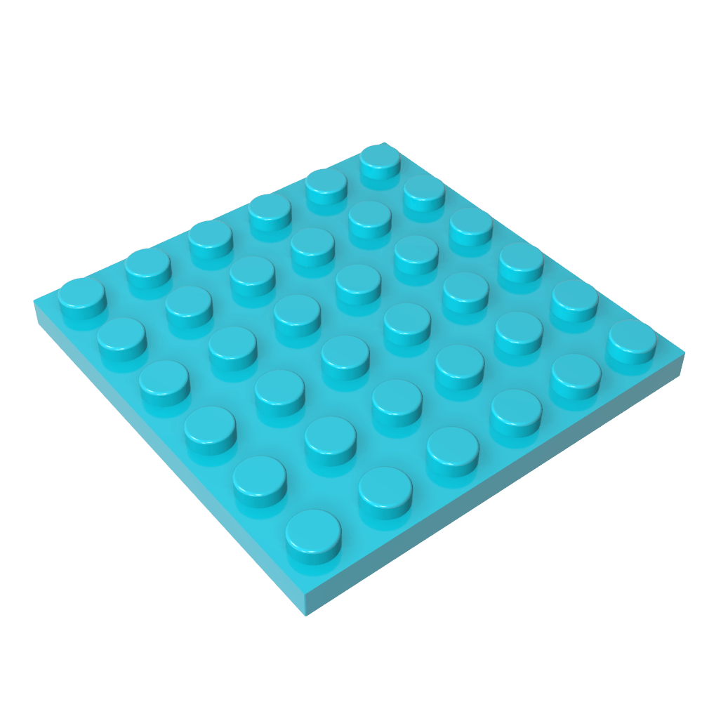 Assiette 6 x 6-MyGobricksFr