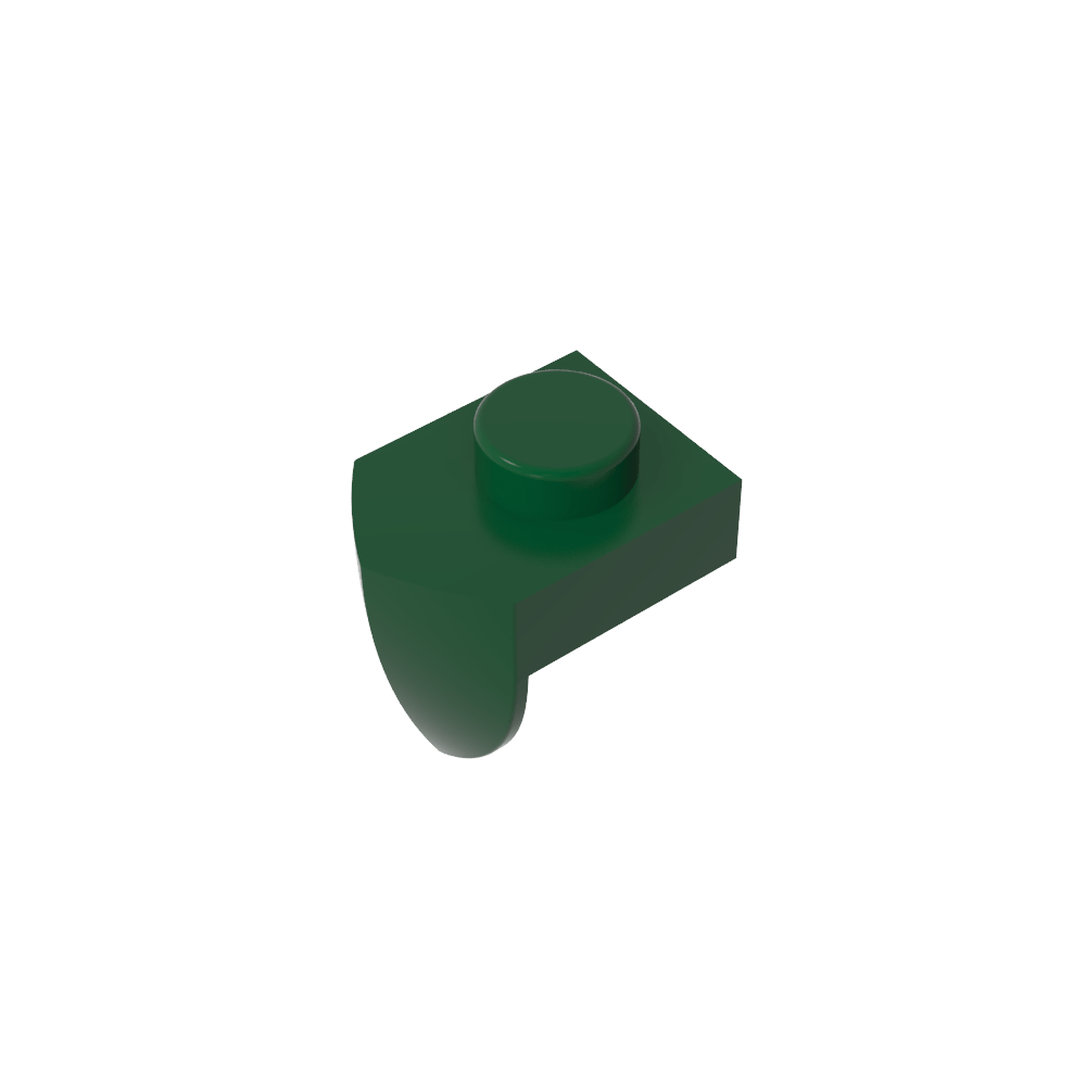 Plaque spéciale 1 x 1 avec dent verticale-MyGobricksFr