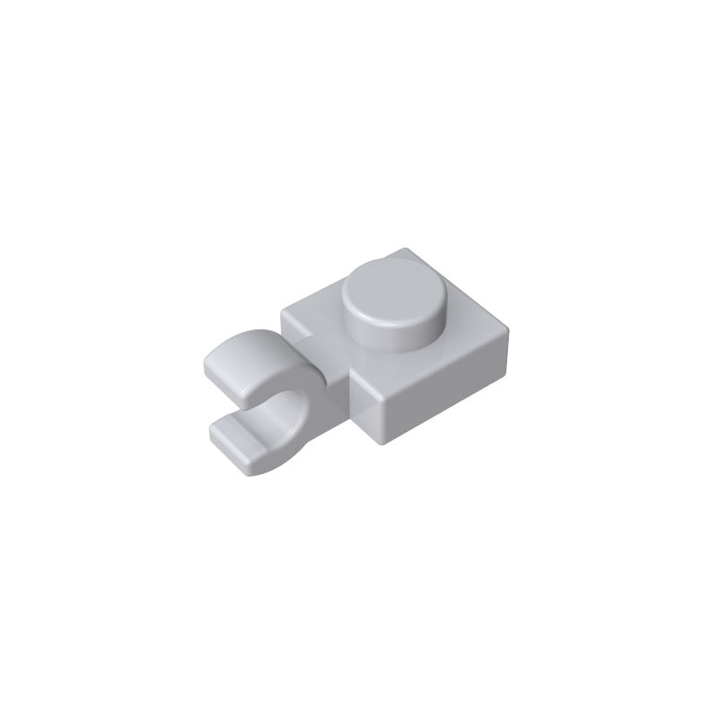 Plaque spéciale 1 x 1 avec clip horizontal [Clip en U épais]-MyGobricksFr