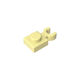 Plaque spéciale 1 x 1 avec clip vertical [Clip en U épais]-MyGobricksFr