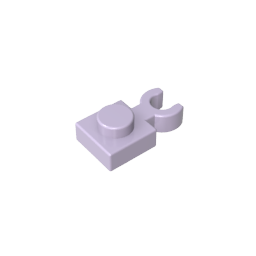 Plaque spéciale 1 x 1 avec clip vertical [Clip en U épais]-MyGobricksFr
