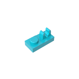 Plaque spéciale 1 x 2 [Clip supérieur]-MyGobricksFr