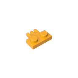 Plaque de charnière 1 x 2 avec 3 doigts sur le côté-MyGobricksFr