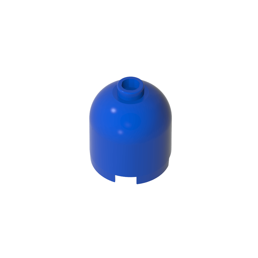 Brique ronde 2 x 2 x 1 2/3 Dôme [Taille indéterminée]-MyGobricksFr