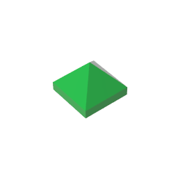Pente 45° 1 x 1 x 2/3 Quadruple Convexe-MyGobricksFr