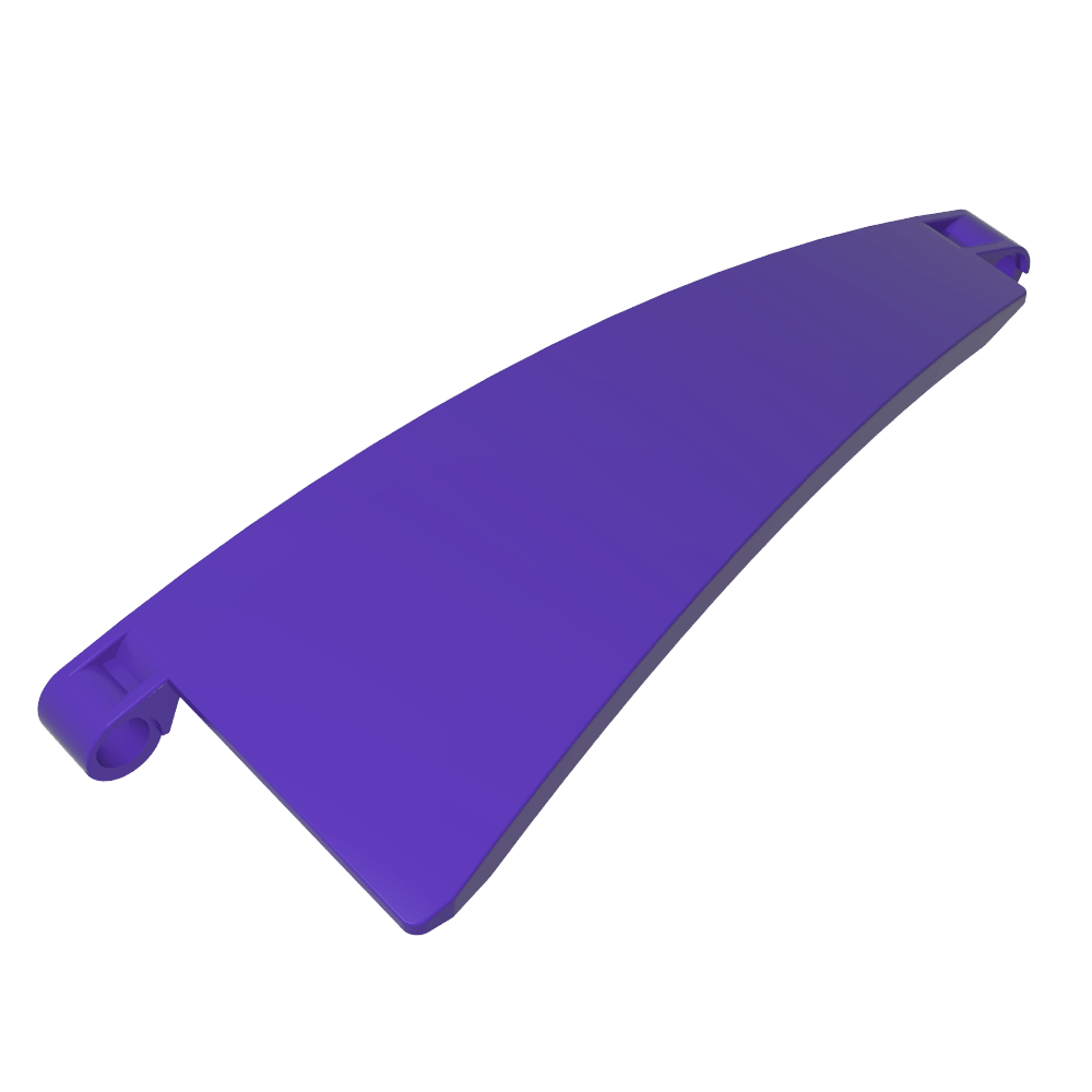 Panneau Technic incurvé 5 x 13 x 2 conique, droite-MyGobricksFr