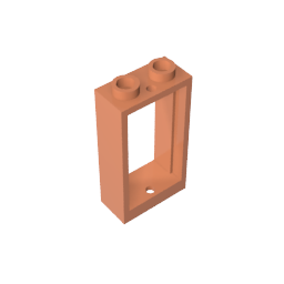 Fenêtre 1 x 2 x 3 Façade plate-MyGobricksFr