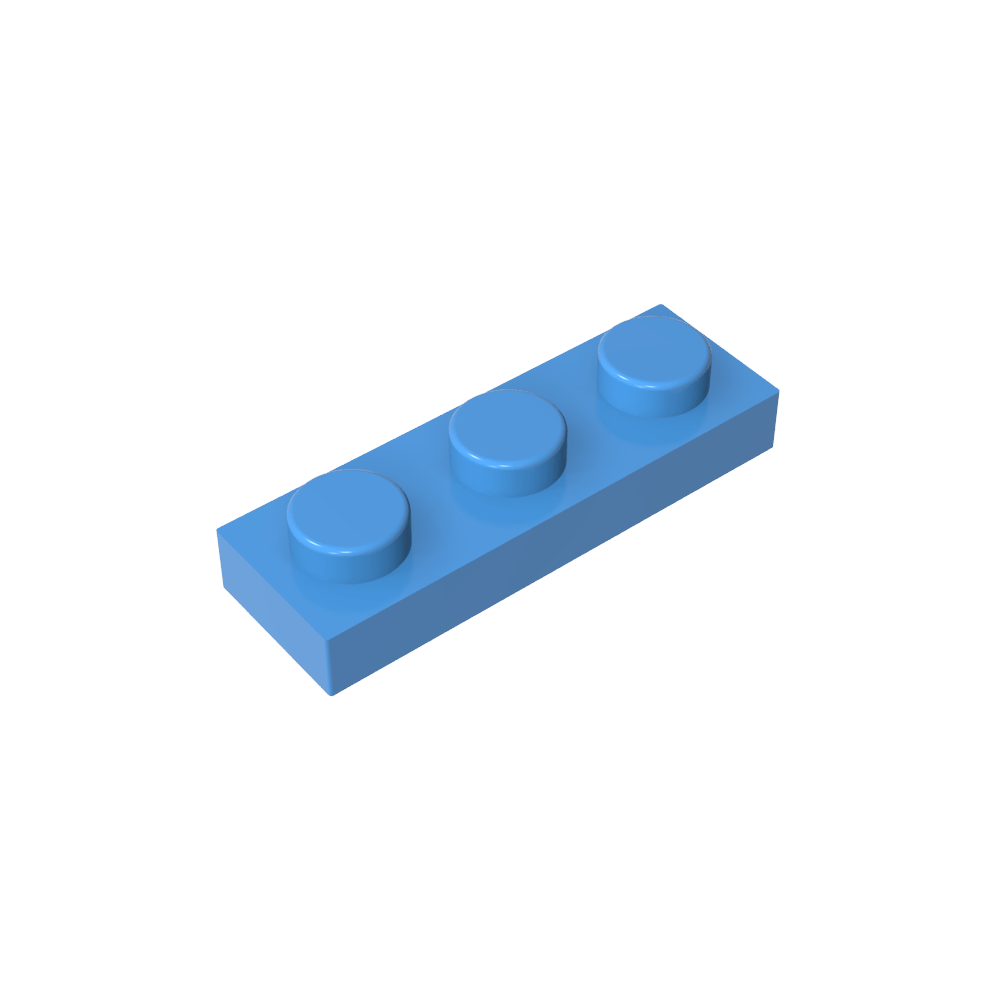 Assiette 1 x 3-MyGobricksFr