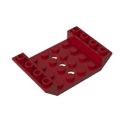 Briques de parement perforées à pente inversée 4x6