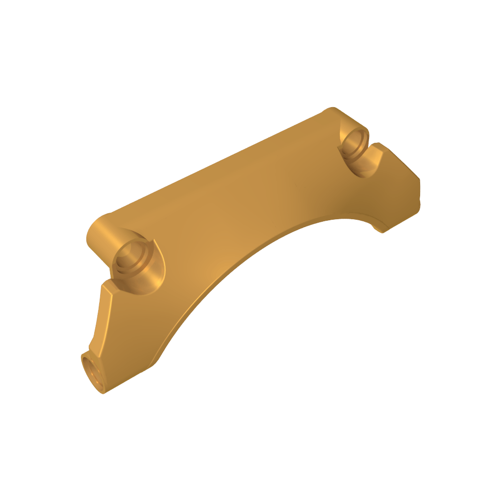 Garde-boue de voiture Technic en panneau arqué 3 x 9 x 2-MyGobricksFr