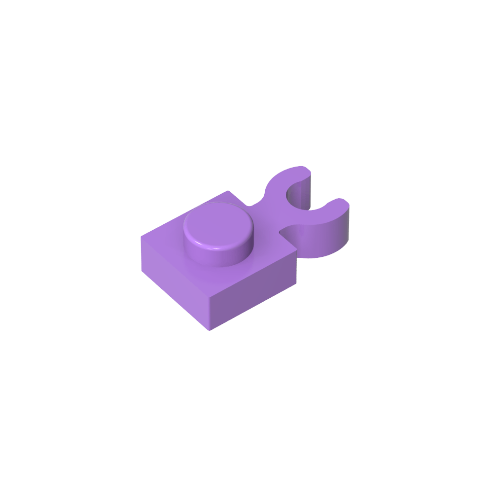 Plaque spéciale 1 x 1 avec clip vertical [Clip en U épais]-MyGobricksFr