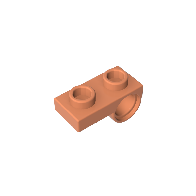 Plaque spéciale 1 x 2 avec trou pour goupille-MyGobricksFr