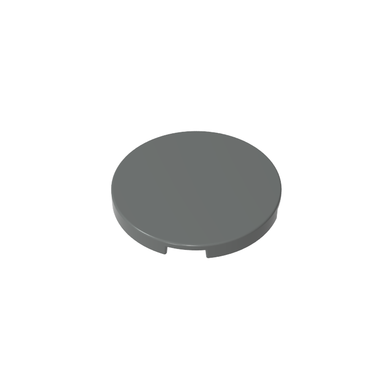 3x3 smooth round plate