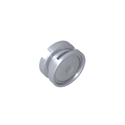 Roue de 11 mm de diamètre x 6 mm avec enjoliveur lisse-MyGobricksFr