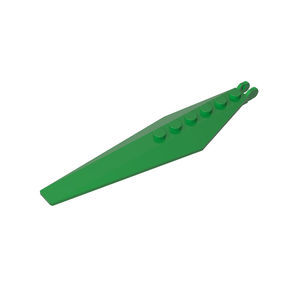 Plaque de charnière 1 x 12 avec extensions latérales inclinées et extrémités effilées-MyGobricksFr