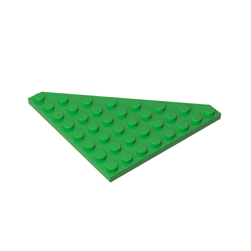 Plaque compensée 8 x 8 coin coupé-MyGobricksFr