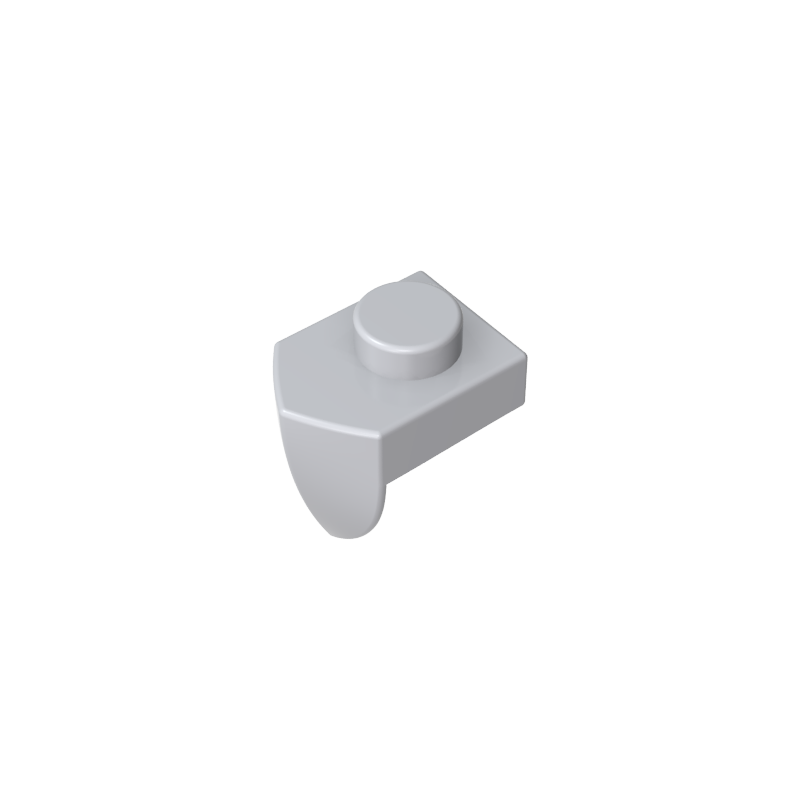 Plaque spéciale 1 x 1 avec dent verticale-MyGobricksFr
