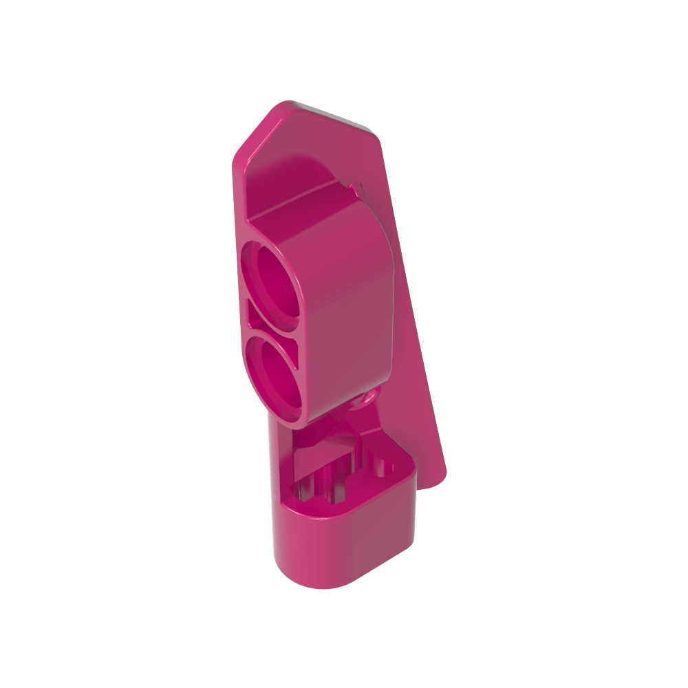 Carénage de panneau Technic n° 22 Très petit lisse, côté A-MyGobricksFr