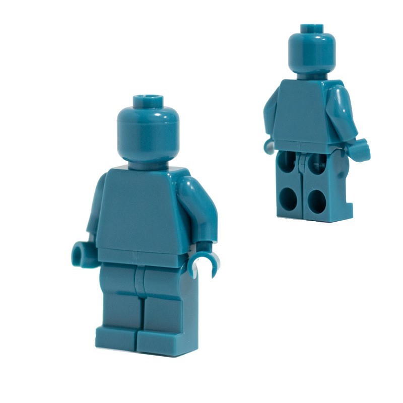 Figurines de blocs de construction de couleur unie, compatibles avec les blocs de construction universels de petite taille et de couleur unie, accessoires de base murale en blocs de construction Trendy Moc (Multi-Création).