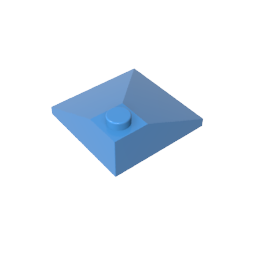 Pente 33° 3 x 3 Double convexe-MyGobricksFr