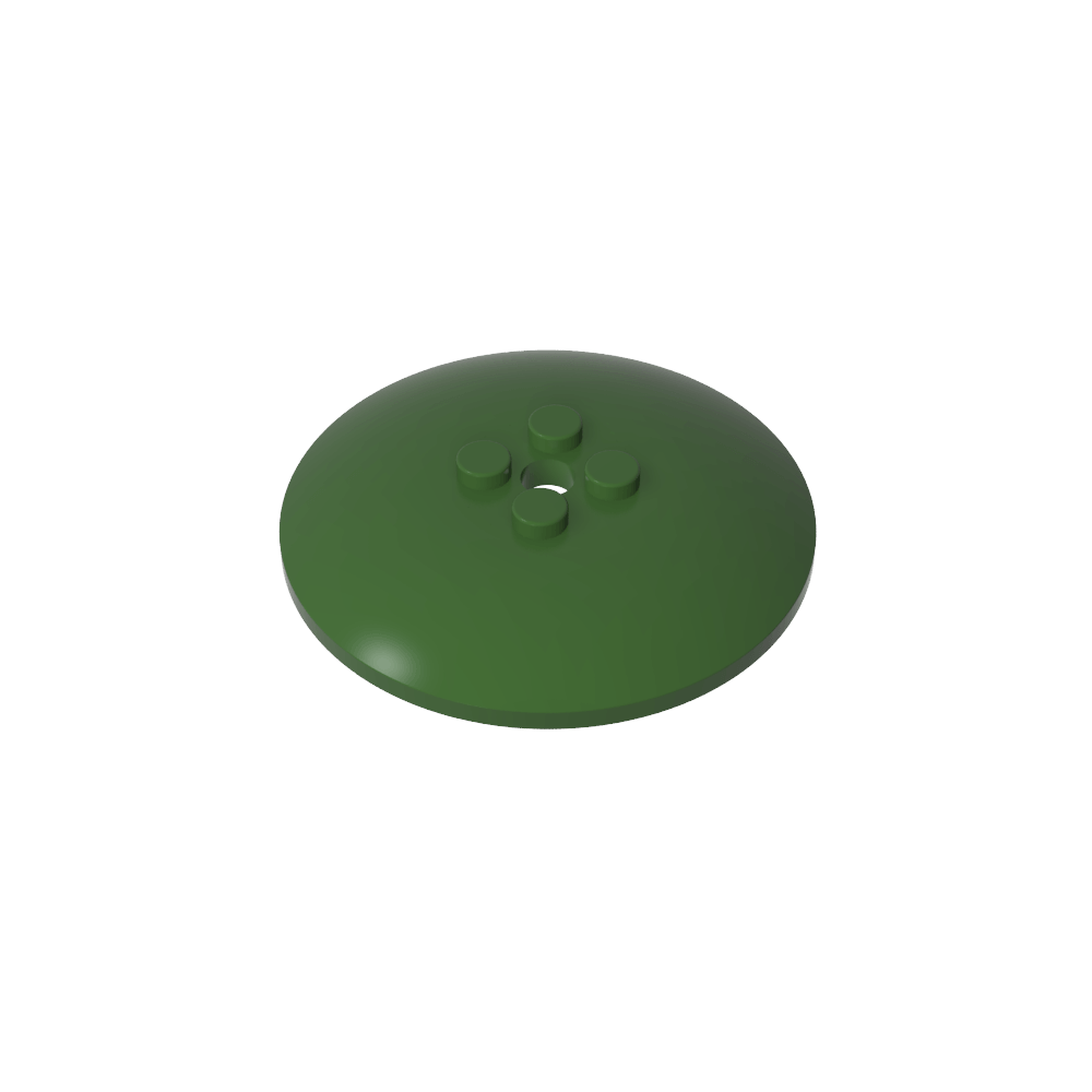 Antenne parabolique 6 x 6 inversée (radar) avec montants creux-MyGobricksFr
