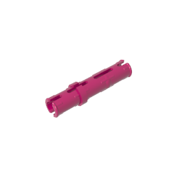 Broche Technic longue avec rainures de friction longitudinales, 2 fentes centrales-MyGobricksFr