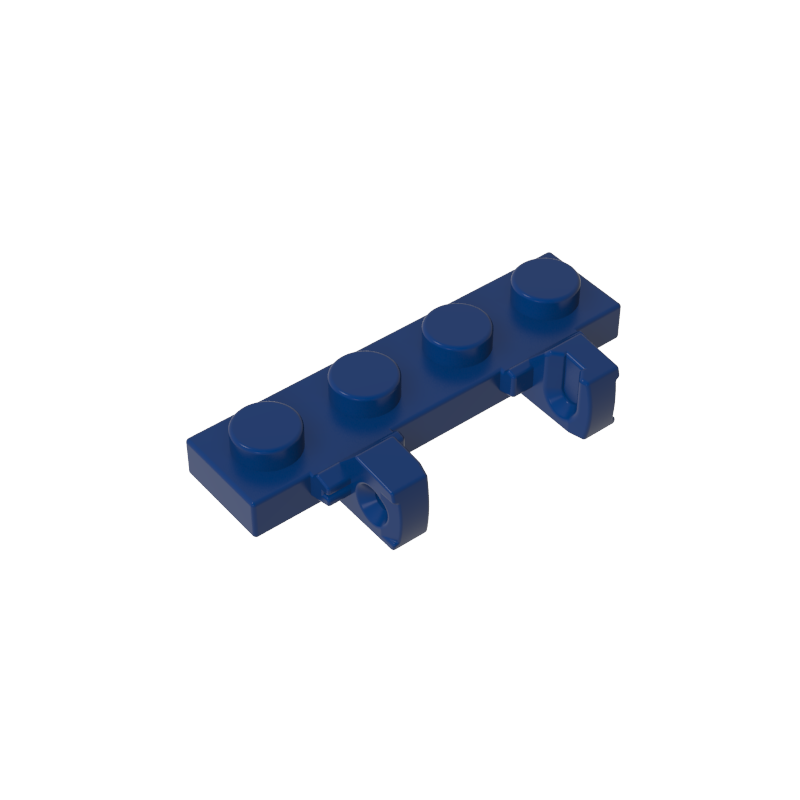 Plaque de charnière 1 x 4 à double verrouillage 1 doigt-MyGobricksFr