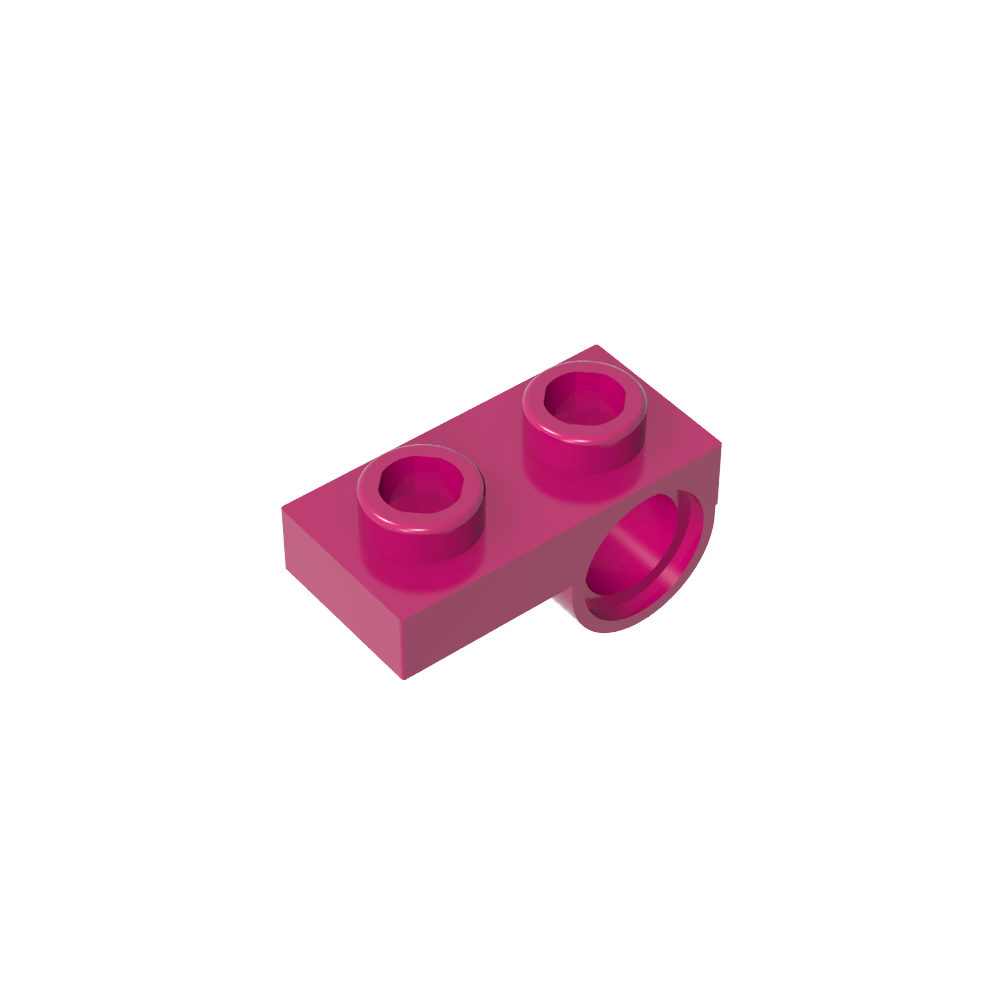 Plaque spéciale 1 x 2 avec trou pour goupille-MyGobricksFr