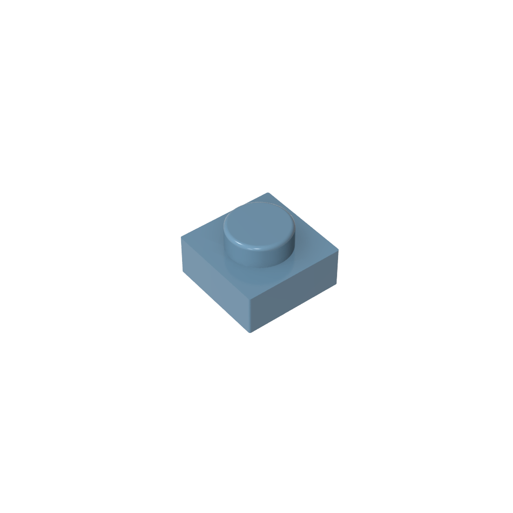 Plaque 1 x 1-MyGobricksFr