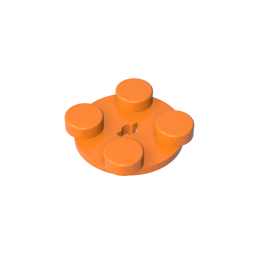 Plateau tournant 2 x 2 - Dessus-MyGobricksFr